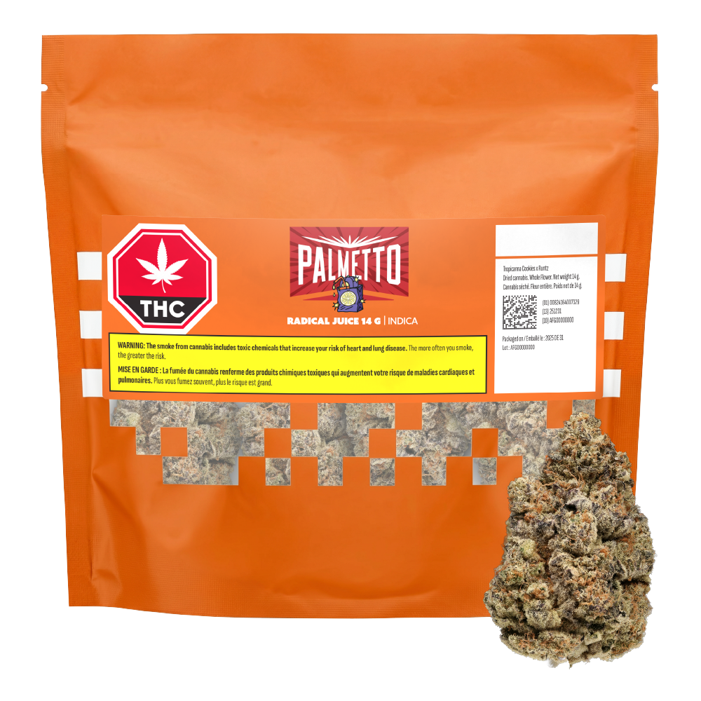 PALMETTO RADICAL JUICE (IND) DRIED - 14G
