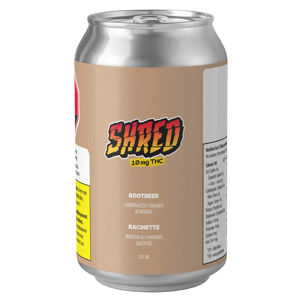 SHRED ROOTBEER (H) BEV - 10MG THC X 355ML X 6