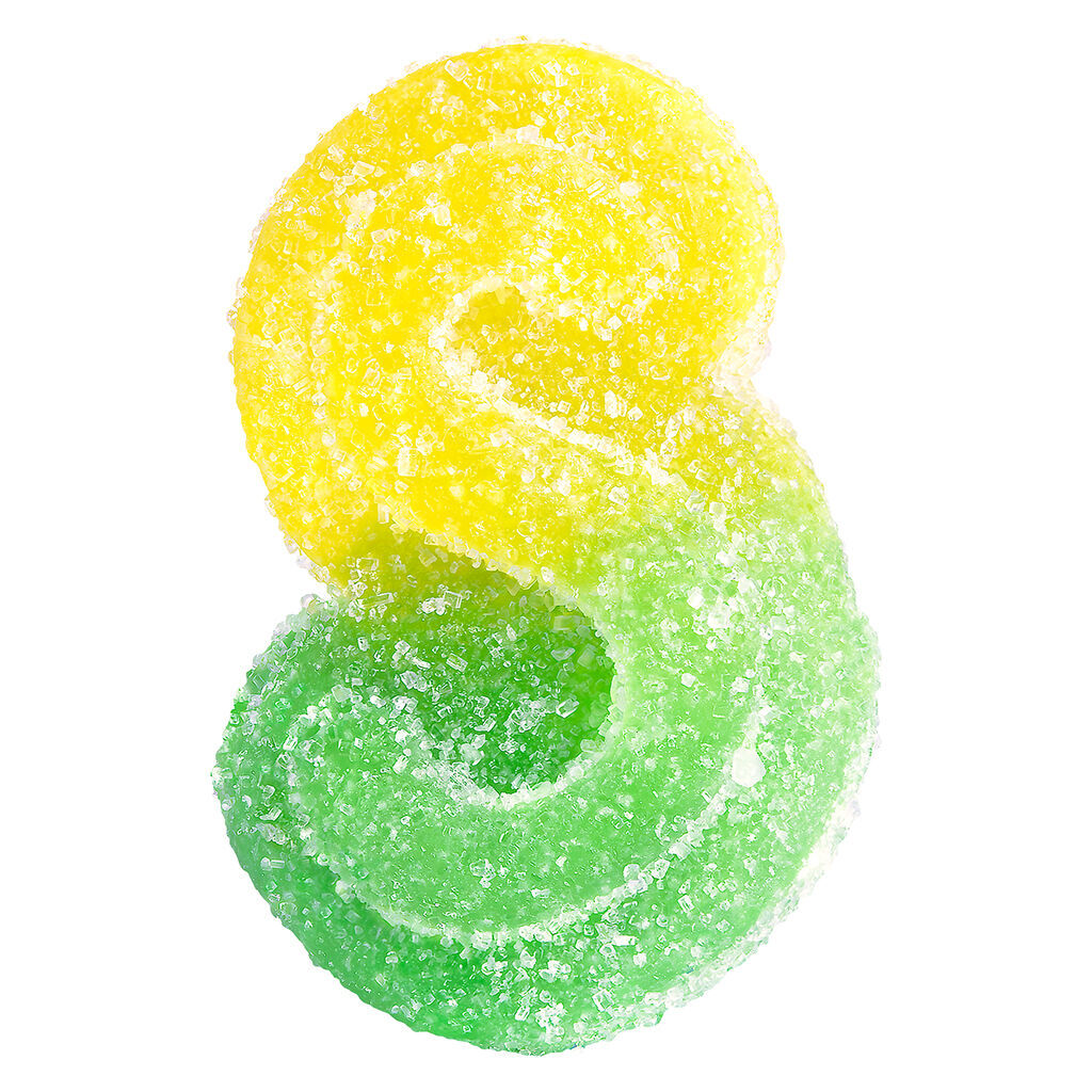 SPINACH SOURZ FB MANGO LIME (S) CHEW - 10MG THC:10MG CBC X10