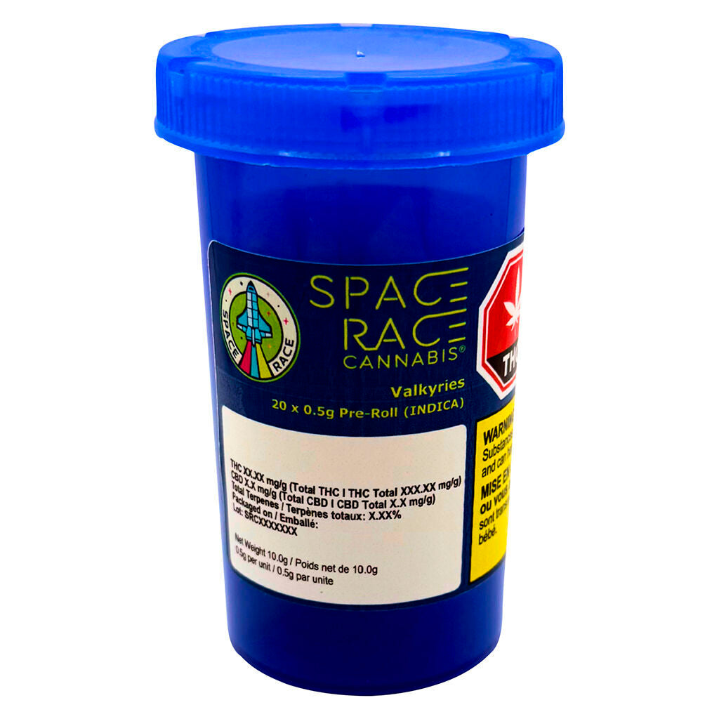 SPACE RACE VALKYRIES ROTATING (IND) PRE-ROLL - 0.5G X 20