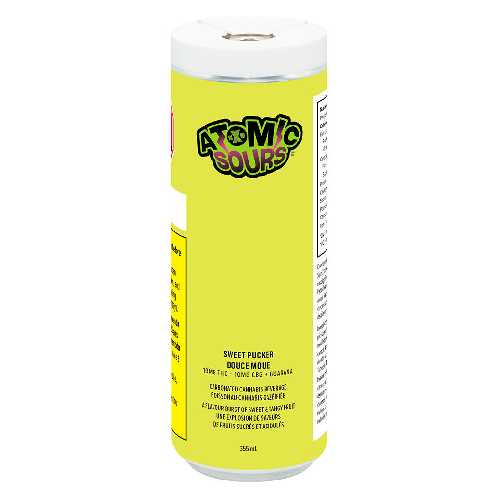 XMG ATOMIC SOURS SWEET PUCKER(H) BEV 10MG THC:10MG CBGX355ML