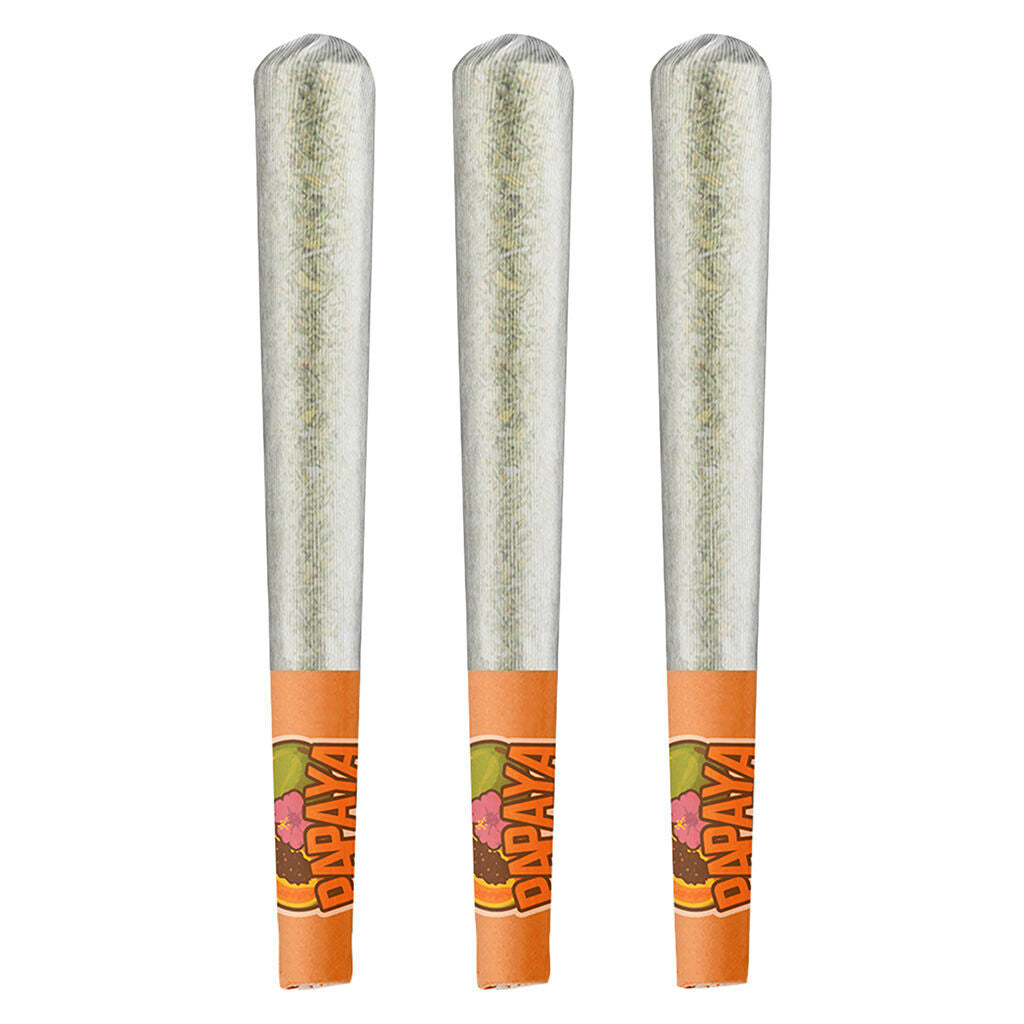 AMBR PAPAYA PURE LIVE RESIN (H) INF PRE-ROLL - 0.5G X 3