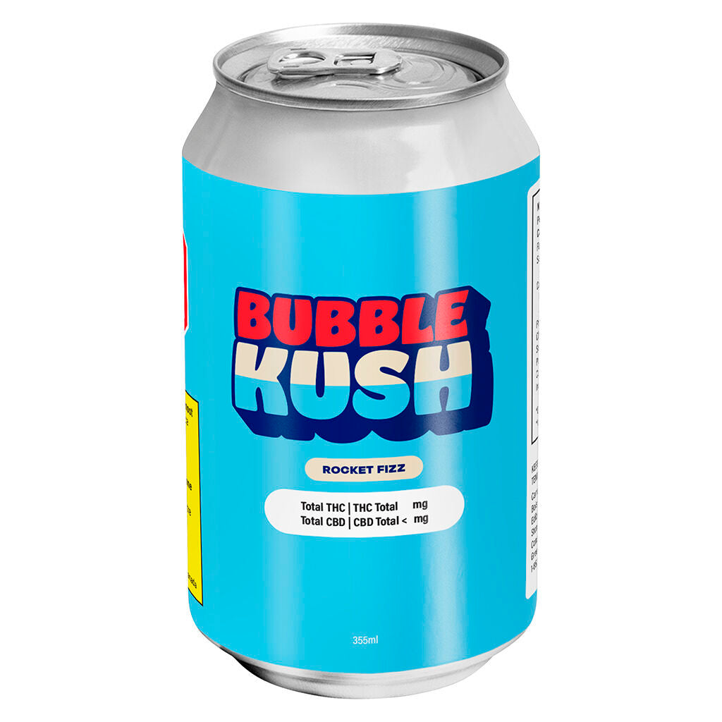 BUBBLE KUSH ROCKET FIZZ (H) BEV - 10MG THC X 355ML