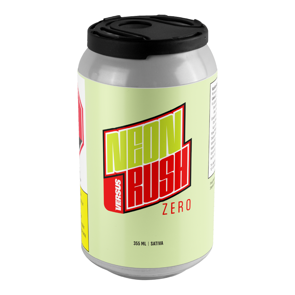VERSUS NEON RUSH ZERO SUGAR (S) BEV - 10MG THC X 355ML