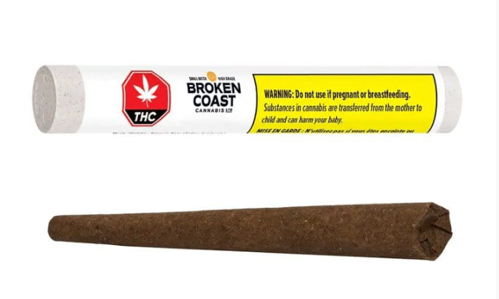 BROKEN COAST CHERRY ZTRIPEZ BLUNT (IND) PRE ROLL - 1 X 1G