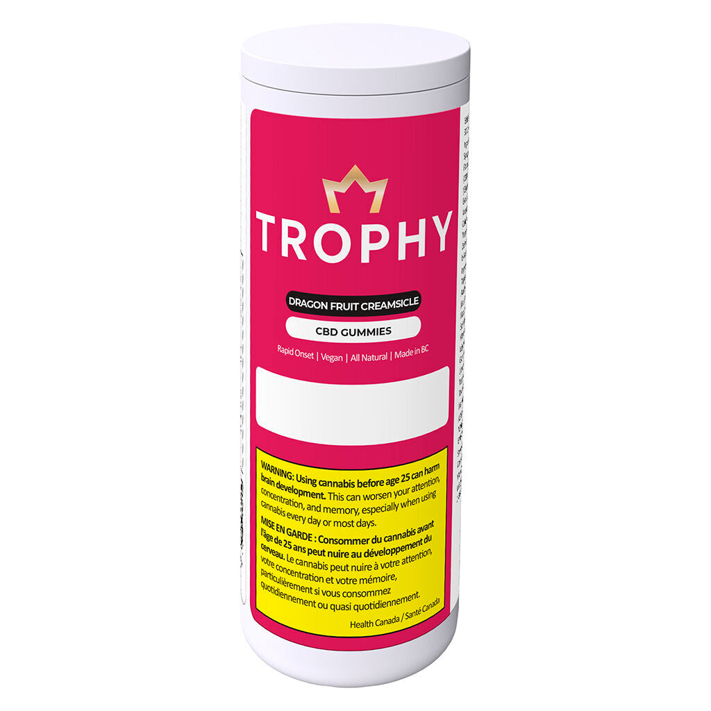TROPHY DRAGONFRUIT CREAMSICLE (H) CHEW - 70MG CBD X 30