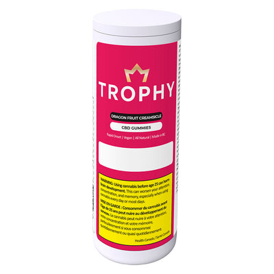TROPHY DRAGONFRUIT CREAMSICLE (H) CHEW - 70MG CBD X 30