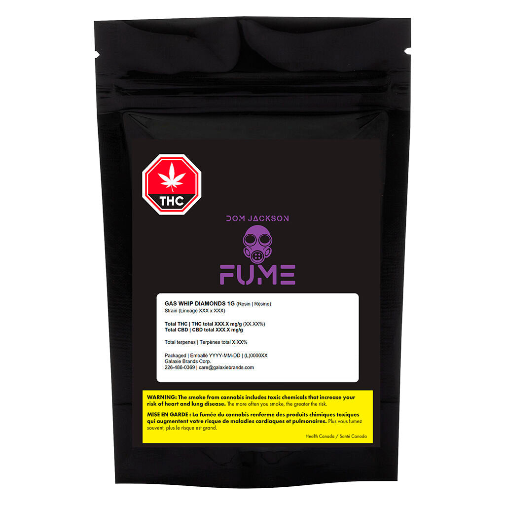 FUME GAS WHIP (H) DIAMONDS - 1G