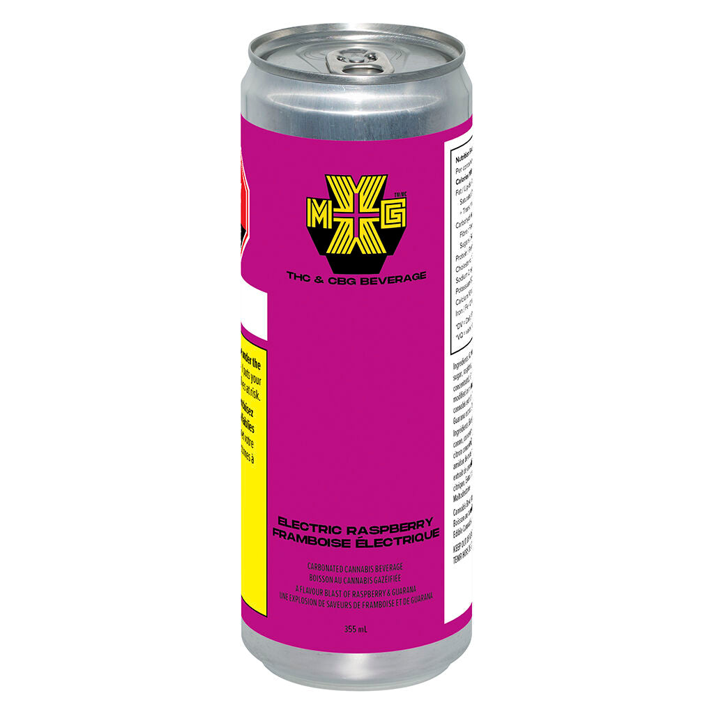XMG+ ELECTRIC RASPBERRY (H) BEV - 10MG THC:CBG X 355ML