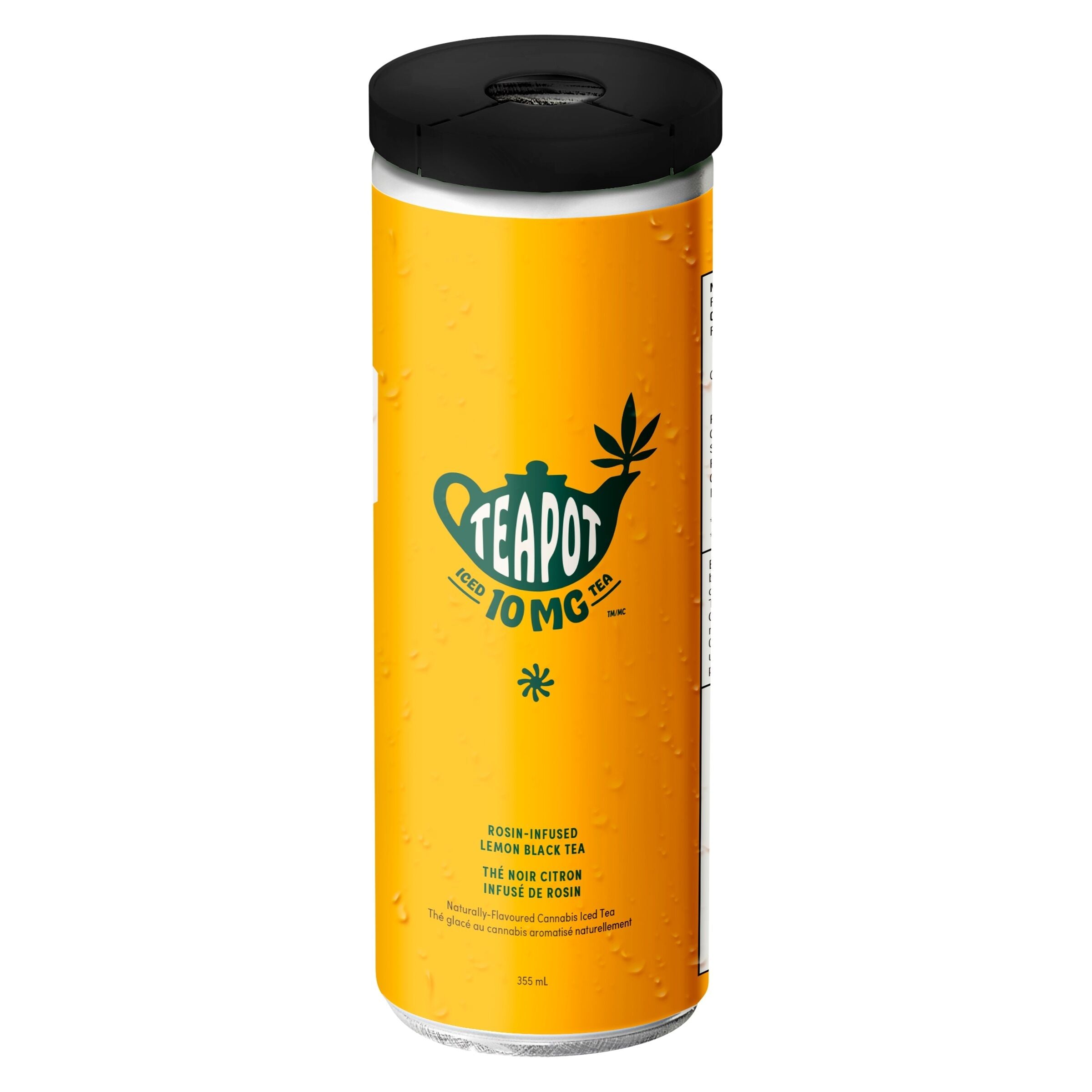 TEAPOT LEMON BLACK TEA ROSIN (H) BEV - 10MG THC X 355ML