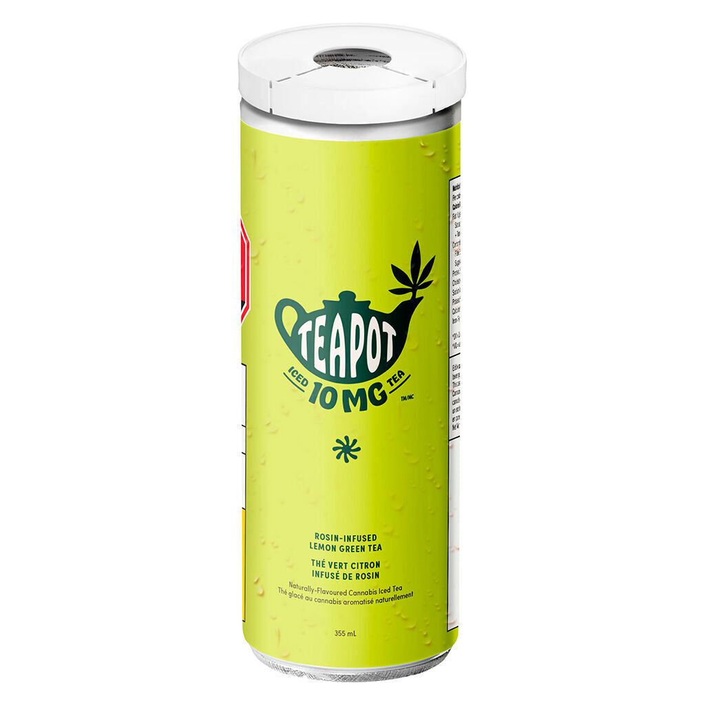 TEAPOT LEMON GREEN TEA ROSIN (H) BEV - 10MG THC X 355ML