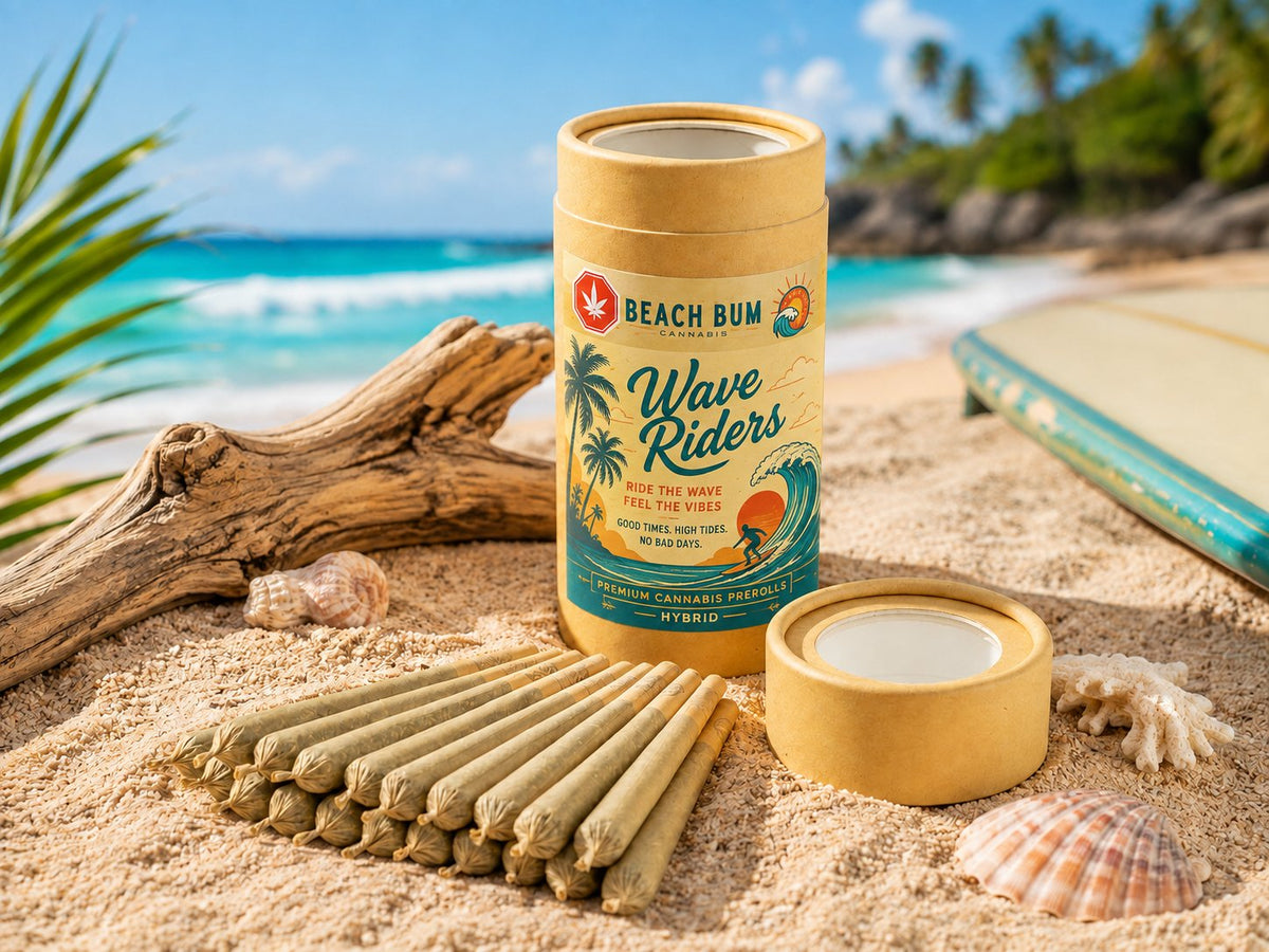 BEACH BUM WAVE RIDERS (H) PRE-ROLL - 1G X 20