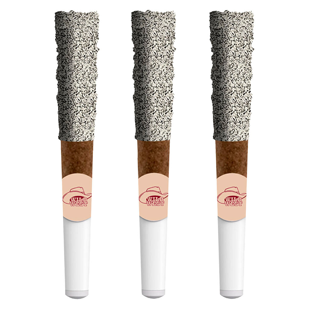 WILD WEST STRAWBERRY STAMPEDE DMND (S) INF BLUNT - 0.5G X 3