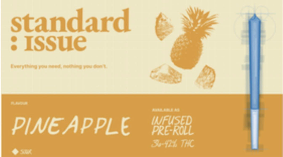 STANDARD ISSUE PINEAPPLE (S) INF PRE-ROLL -  0.5G X 5