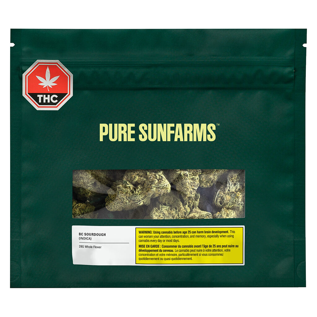PURE SUNFARMS BC SOURDOUGH (IND) DRIED - 28G