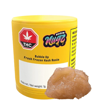 NUGZ FRESH FROZEN BUBBLE UP (IND) HASH ROSIN - 1G
