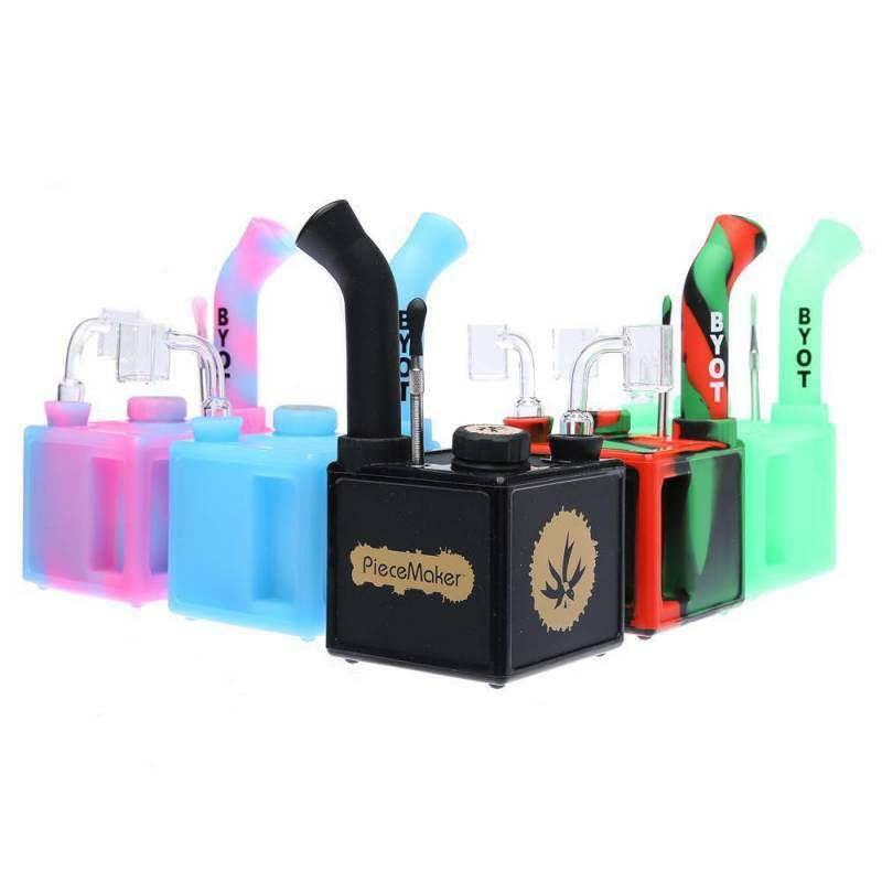 PIECEMAKER KUBE SILICONE DAB RIG