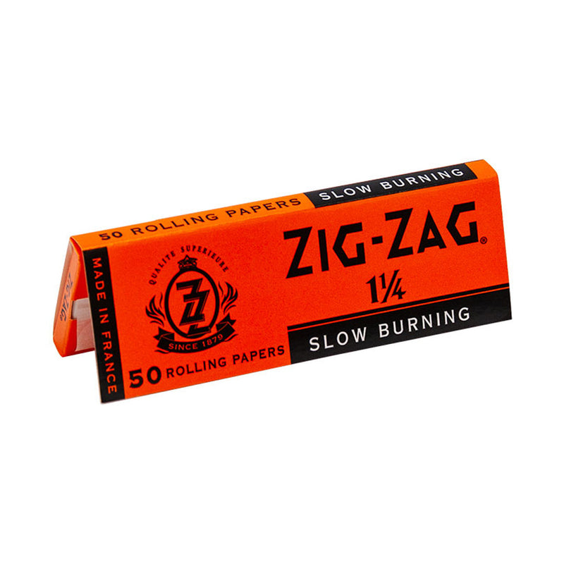 ZIG ZAG ORANGE SLOW BURNING 1 1/4"