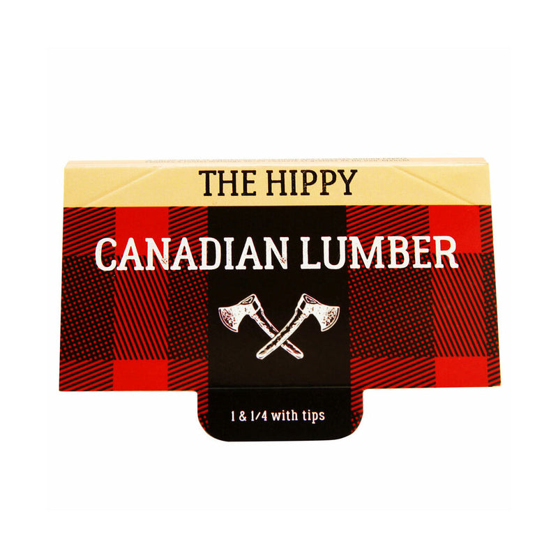 CANADIAN LUMBER HIPPY 50/50 BLEND HEMP & FLAX ROLLING PAPER