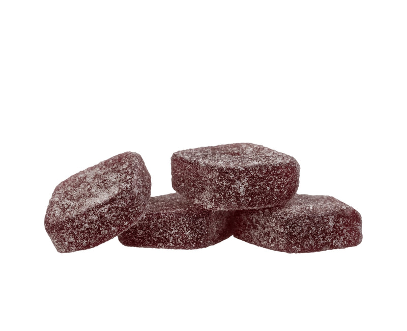 BACK FORTY SOUR GRAPE (H) SOFT CHEW - 2.5MG THC X 4