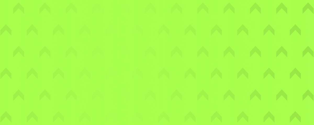 A bright lime green background with a repeating darker green chevron pattern across the surface.